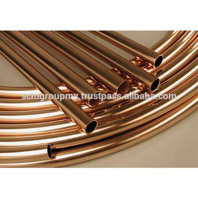 Red Bronze Pancake Copper Coil Tubes